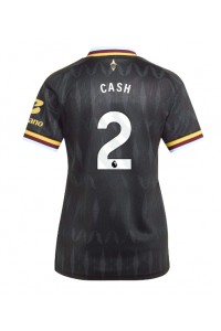Aston Villa Matty Cash #2 Jalkapallovaatteet Naisten Vieraspaita 2026-27 Lyhythihainen